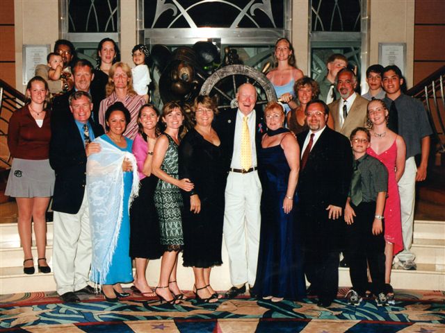 Photo: Bobbie with her extended family